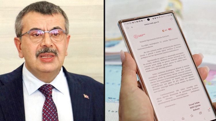 Bakandan mektup alan öğretmenler: Özel ve önemli hissettik’