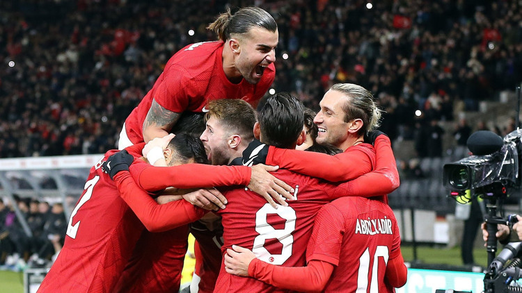 A Milli Takım, FIFA sıralamasında 1 basamak yükseldi