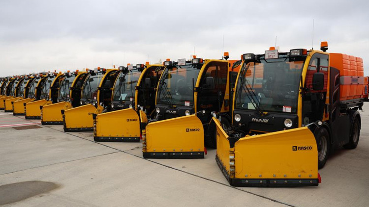 İstanbul Havalimanında kış hazırlıkları tamamlandı