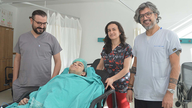 Tıp fakültesi öğrencisi Kağan Çangır gönüllü denek oldu, hayatı kurtuldu