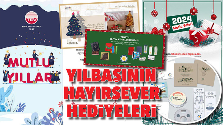 Yılbaşının hayırsever hediyeleri
