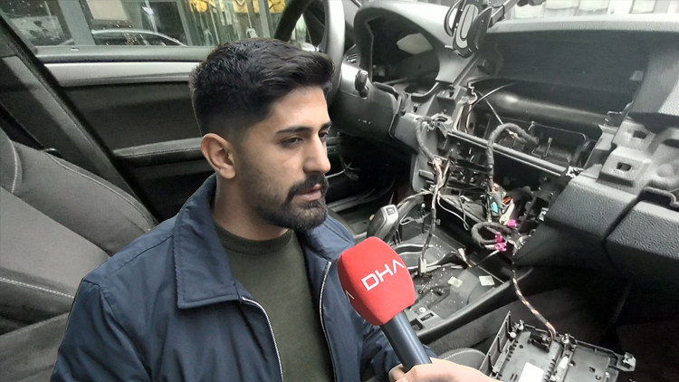 Esenyurttaki otele gelen müşteriye büyük şok Kiralık aracı valeye verdi, uyandığında bu manzarayla karşılaştı