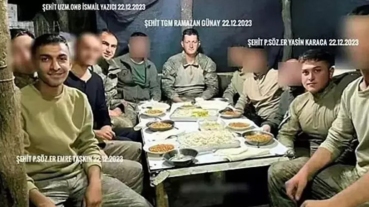 Bir fotoğrafta dört şehit... Yürek yakan detay ortaya çıktı