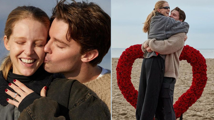 İşte Terminatörün gelini  Ünlü oyuncu bir çocuğunu daha evlendiriyor... Yüzükler takıldı...