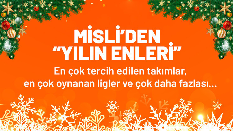 Yılın Enleri analiz edildi, Mislide çarpıcı istatistikler ortaya çıktı En çok iddaa oynanan maçlar, ligler ve daha fazlası...