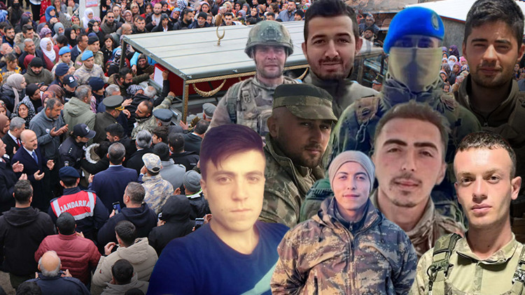 Türkiye kahramanlarını uğurladı... Pençe-Kilit şehitlerine acı veda