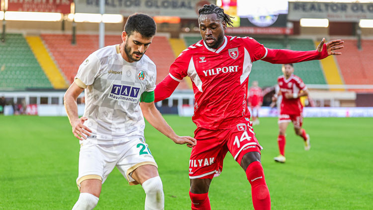 Samsunspor, Alanyasporu uzatmada devirip tur atladı Samsunspor, Alanyasporu uzatmada devirip tur atladı