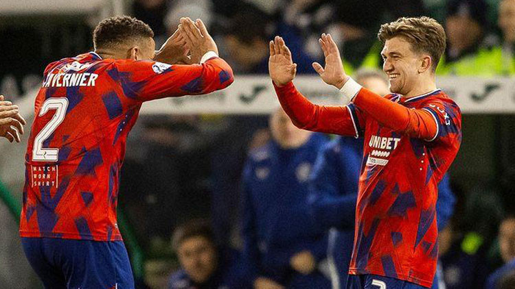 Rıdvan Yılmaz attı, Rangers farklı kazandı