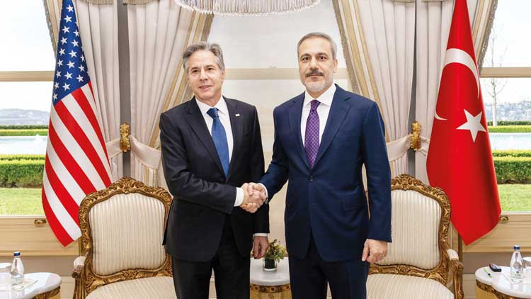 Blinken ve Fidan her hafta görüştü Blinken ve Fidan her hafta görüştü