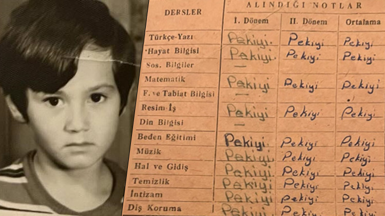 Alanya Hayate Hanım ilkokulu... Karnemi buldum