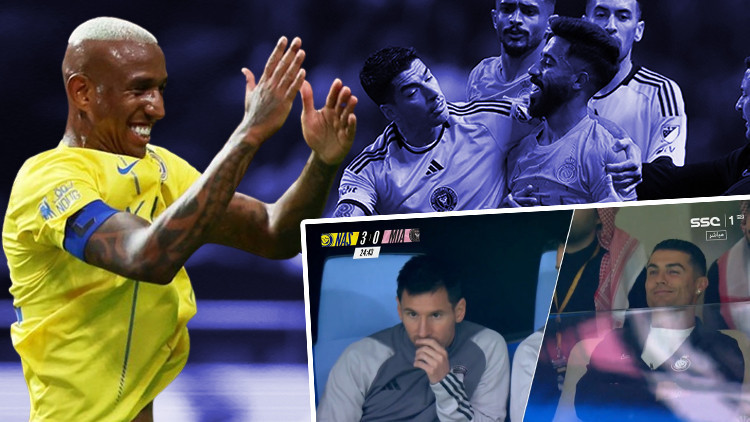 Al-Nassr, Inter Miamiyi Anderson Talisca ile perişan etti Lionel Messi üzüldü, Cristiano Ronaldo sevindi...