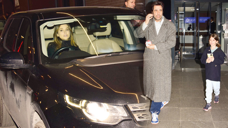 Mahsun Kırmızıgül ve avukat Ece Binay kızları Lavin için bir arada