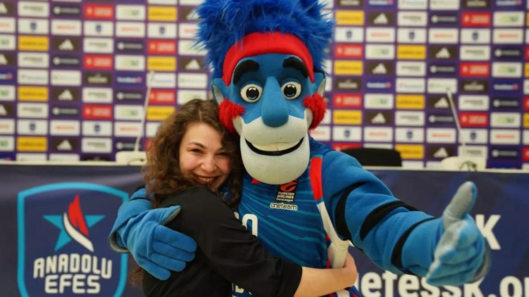 Anadolu Efesin çılgın maskotu Çaylak