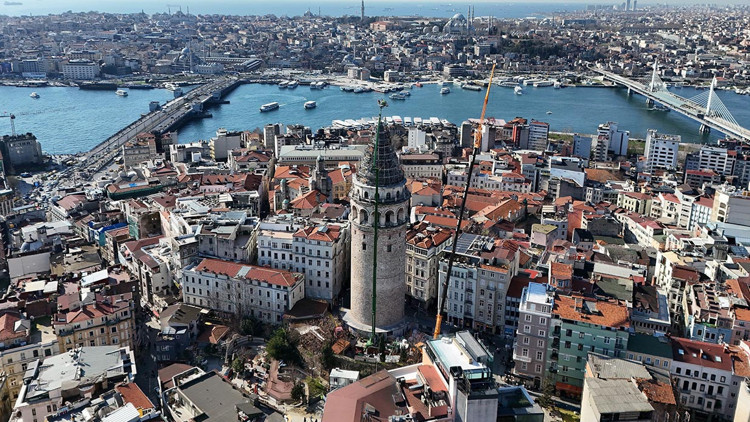 Galata Kulesi 1 ay ziyarete kapalı kalacak
