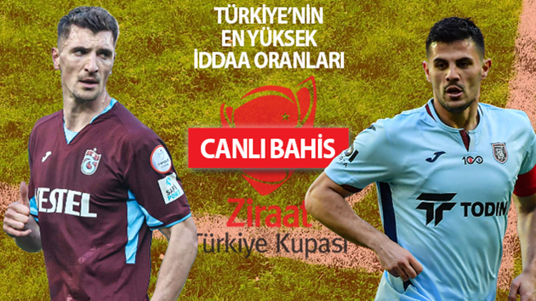 Türkiye Kupasında en yüksek iddaa oranları Mislide Trabzonspor-Başakşehir muhtemel 11ler, öne çıkan istatistikler... Türkiye Kupasında en yüksek iddaa oranları Mislide Trabzonspor-Başakşehir muhtemel 11ler, öne çıkan istatistikler...