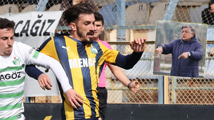 Yılmaz Vuralın takımı Menemen FK, lideri devirdi Yılmaz Vuralın takımı Menemen FK, lideri devirdi