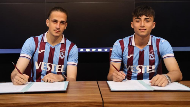 Trabzonspordan iki imza