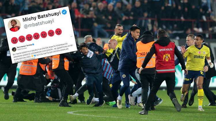 Fenerbahçeli futbolculardan Trabzondaki maç sonunda paylaşımlar