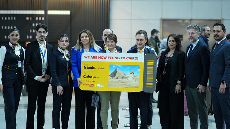 Sabiha Gökçen Havalimanı’ndan Kahire uçuşları başladı