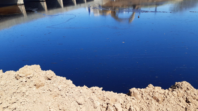 Diyarbakırda petrol arama sahasındaki boru hattında sızıntı