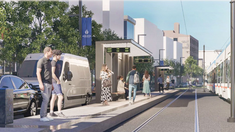 Anadolu Yakası’nda tramvay heyecanı