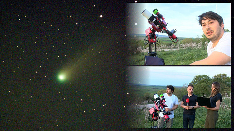 ODTÜ’lü astrofotoğrafçı, Şeytan Kuyruklu Yıldızı görüntüledi