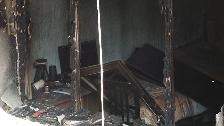 Gece kulübü yangınında hasar gören binaya giriş izni verildi Gece kulübü yangınında hasar gören binaya giriş izni verildi