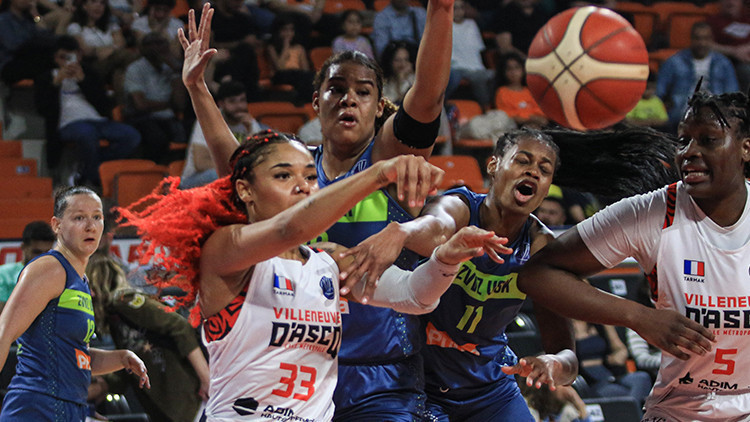 Euroleaguede Villeneuve dAscq LM, finale yükseldi