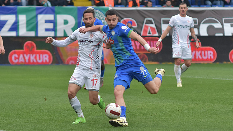 Çaykur Rizespor 3-0 Antalyaspor / Maç sonucu