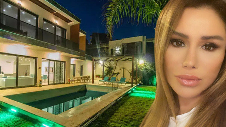 Bodrumda 500 m2lik villa... İşte Ceylanın manzarası