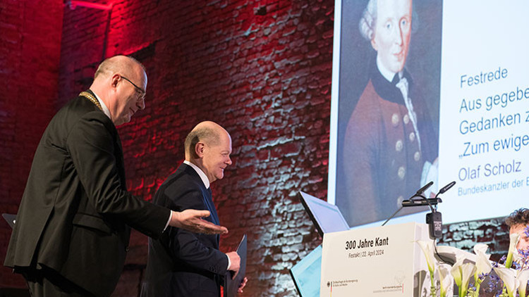 Scholz: ‘Putin’in Kant’a başvurması için en ufak bir gerekçesi yok’