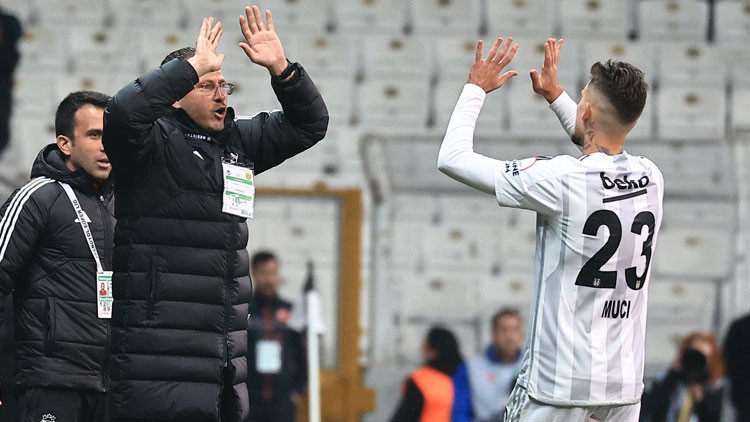 Beşiktaşta Serdar Topraktepenin Fenerbahçe maçındaki kozu Ernest Muçi