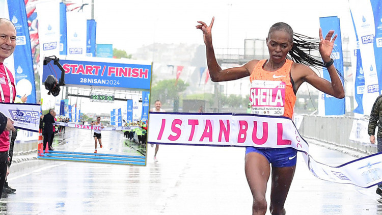 19. İstanbul Yarı Maratonunu erkeklerde Hicham Amghar, kadınlarda Sheila Chelangat kazandı 19. İstanbul Yarı Maratonunu erkeklerde Hicham Amghar, kadınlarda Sheila Chelangat kazandı
