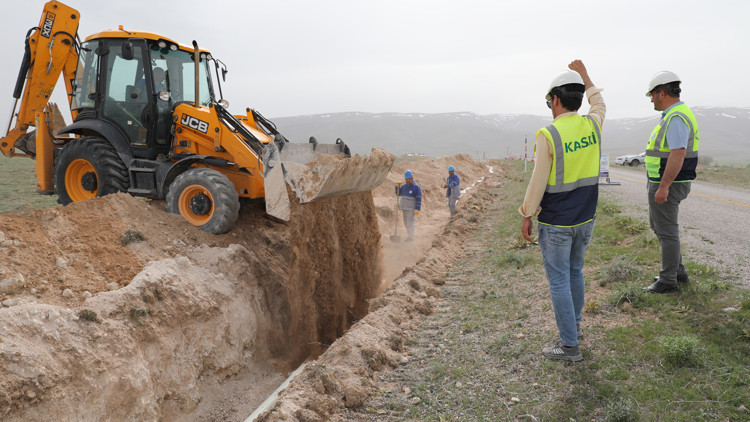 Pınarbaşı ilçesine, 11,3 milyonluk içme suyu hattı yatırımı