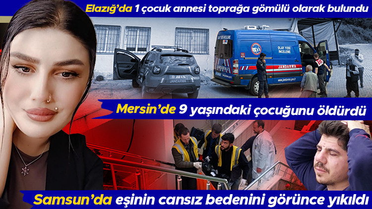 Mersin, Elazığ ve Samsunda Anneler Gününde 3 acı olay