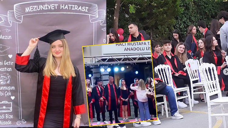 Ünlü sanatçının gurur günü... Kızım liseden mezun oldu Ünlü sanatçının gurur günü... Kızım liseden mezun oldu