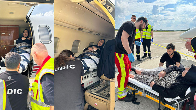 Doktorlar 1 ay ömür biçip eve gönderdi Tedavisi Türkiye’de devam edecek