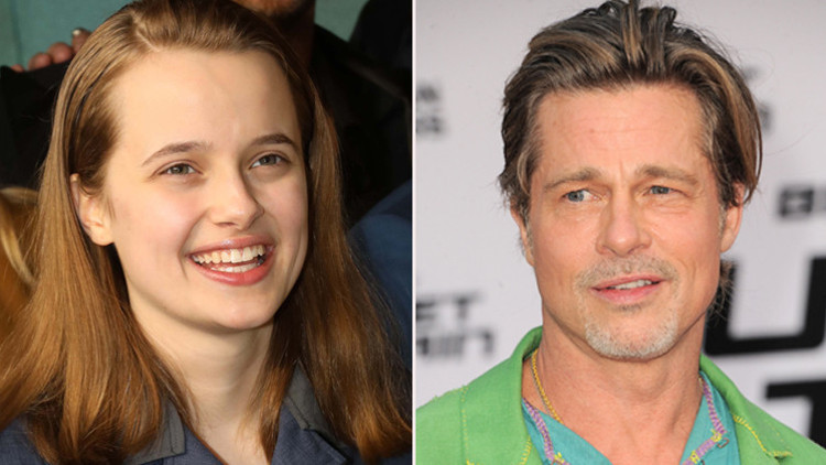 Evlatlık çocukları derken Brad Pitt bu kez kendi canından, kanından, öz kızından darbe yedi Yakışıklılık hiçbir derdine derman değil....