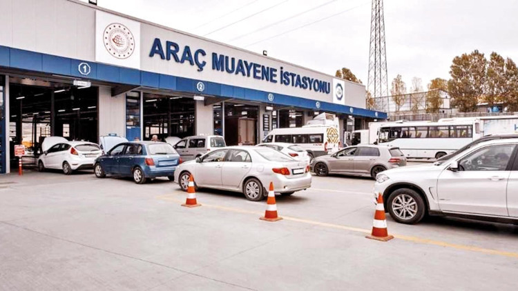 Araç muayenede yeni dönem için düğmeye basıldı Araç muayenede yeni dönem için düğmeye basıldı