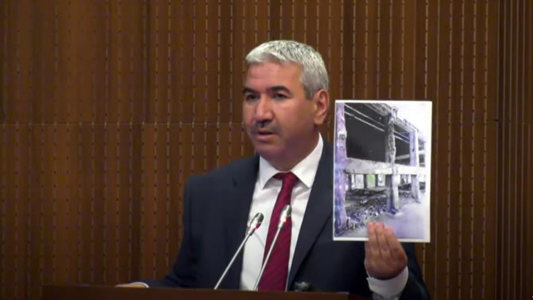 Zafer Kütüphanesi için kolon uyarısı Zafer Kütüphanesi için kolon uyarısı