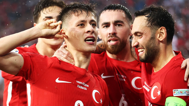EURO 2024te Türkiye - Gürcistan maçına Arda Gülerin füzesi damga vurdu Tarihe geçti, Ronaldonun rekorunu eline aldı