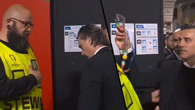 Almanyada ilginç diyalog Güvenlik görevlisi, Montellayı içeri almadı Almanyada ilginç diyalog Güvenlik görevlisi, Montellayı içeri almadı