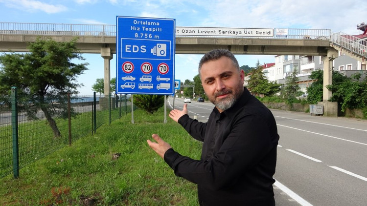 Ortalama hız tespit sistemine ilginç tepki Ortalama hız tespit sistemine ilginç tepki