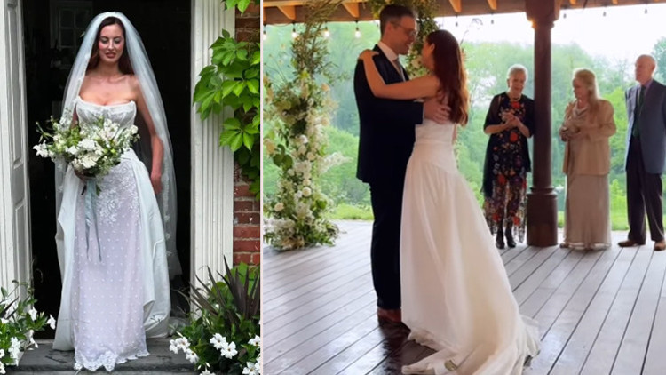 Ünlü oyuncunun kızı evlendi... Düğün mutluluğunu burnundan getirdiler Ünlü oyuncunun kızı evlendi... Düğün mutluluğunu burnundan getirdiler