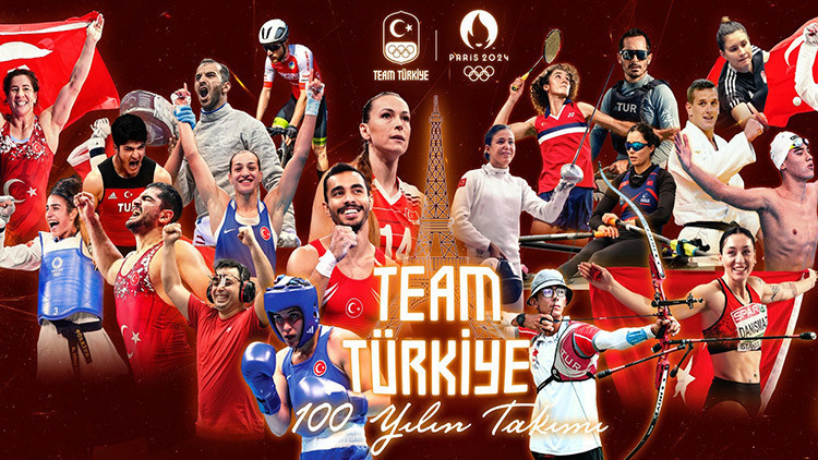 Türkiye, Paris 2024 Olimpiyat Oyunları’nda 102 sporcu ile yer alacak