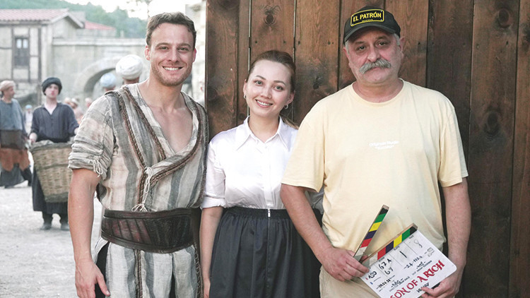 Tabak kırıldı çekim başladı