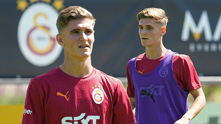 Galatasaray ile ilk idmanına çıkan Elias Jelert konuştu Transfer itirafı: 3 hafta önce...