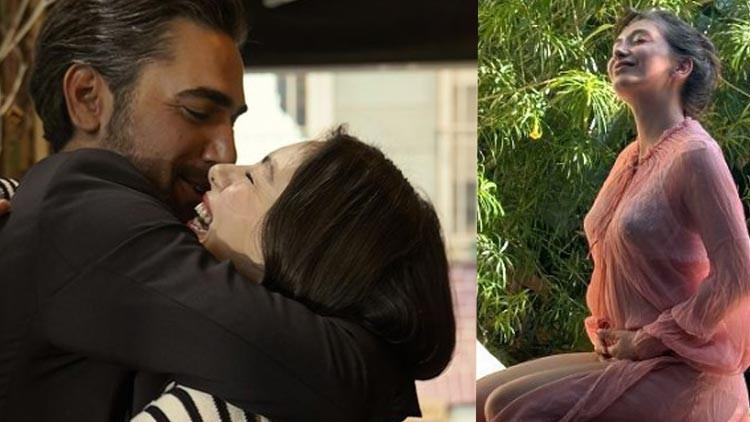 Neslihan Atagül güzel haberi böyle duyurdu Neslihan Atagül güzel haberi böyle duyurdu