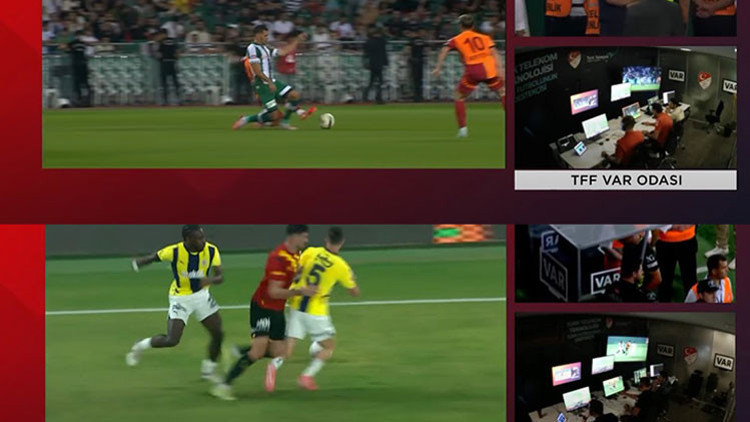 Süper Ligde 2. haftanın VAR kayıtları açıklandı Fenerbahçe ve Galatasarayın maçları... Süper Ligde 2. haftanın VAR kayıtları açıklandı Fenerbahçe ve Galatasarayın maçları...