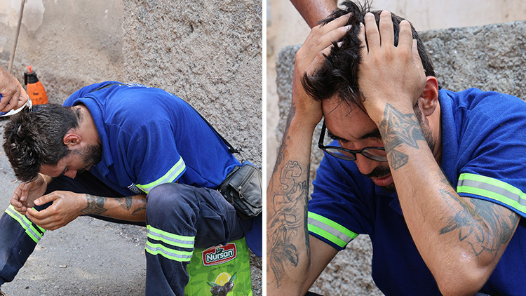 Komşular ihbar etti, ekipler eve girdi... Temizlik işçisi fenalaşarak hastanelik oldu Komşular ihbar etti, ekipler eve girdi... Temizlik işçisi fenalaşarak hastanelik oldu